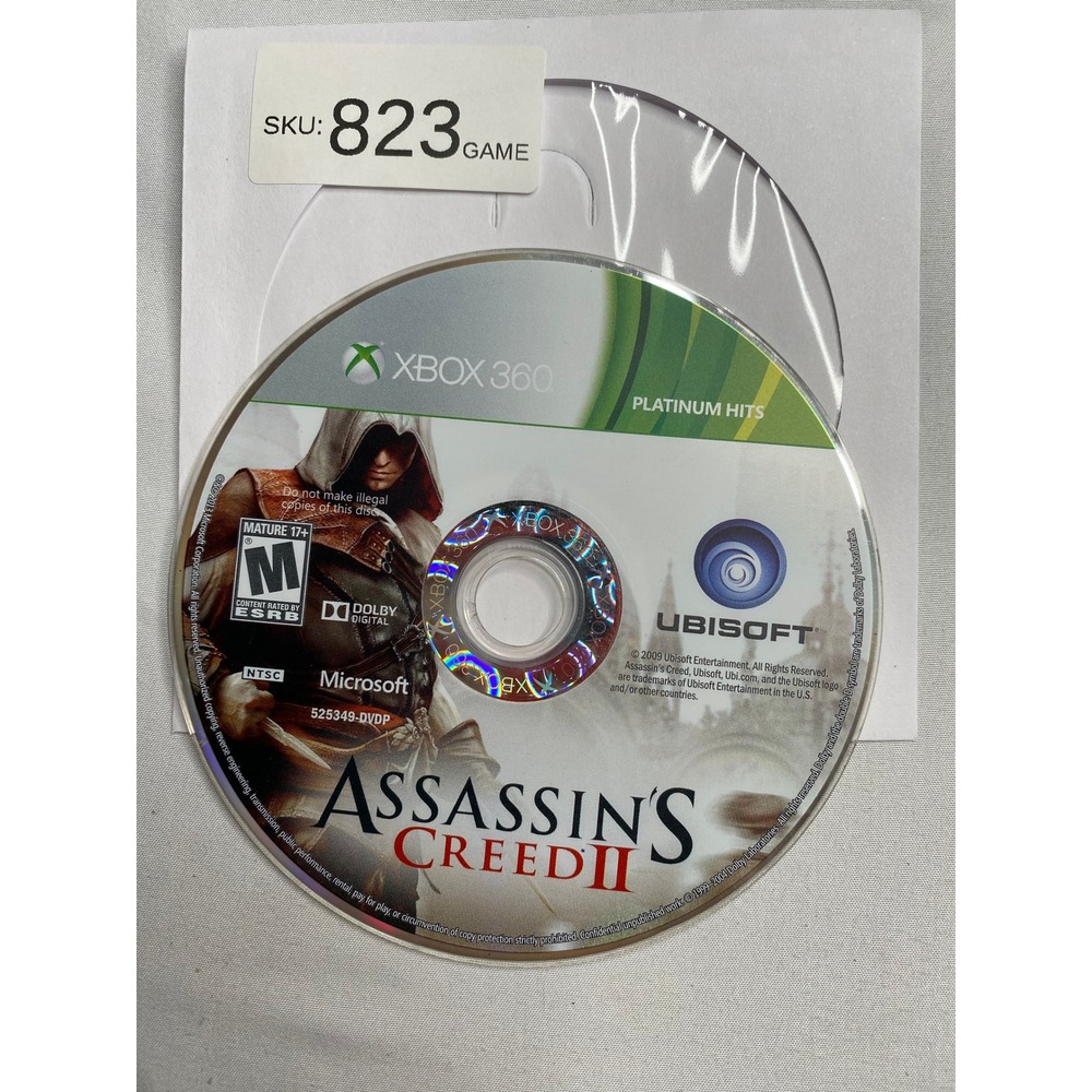 Assassins Creed II 2 Xbox 360